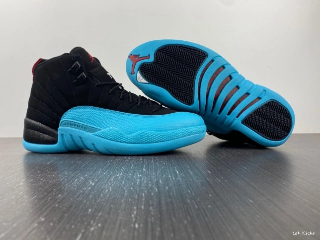 1st Kicks Retro Jordan Blue 12 130690-027 Gamma 0727